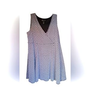 Lane Bryant A-Line Polka Dot Dress- 20- NWOT